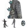 Vs Kingkong Kids Cosplay Costume Jumpsuit With Exquisite Workmanship For Halloween And Parties**