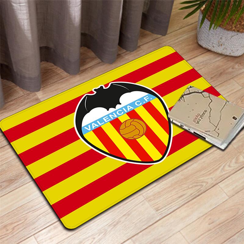 Valencia CF Pattern Rug Floor Mat for Living Room or Bedroom Soft and Comfortable Carpet a Gift for Birthday and Holiday.