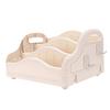 Kids Bookshelf PP 3 Tier Bookcase Toddler Book Storage Display Organizer for Bedroom Nursery Classroom