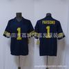 Mens Cotton Basketball Jersey With Embroidered NFL Team Logos Bill Belichick Broncos 49ers Vikings Style 25 Designs