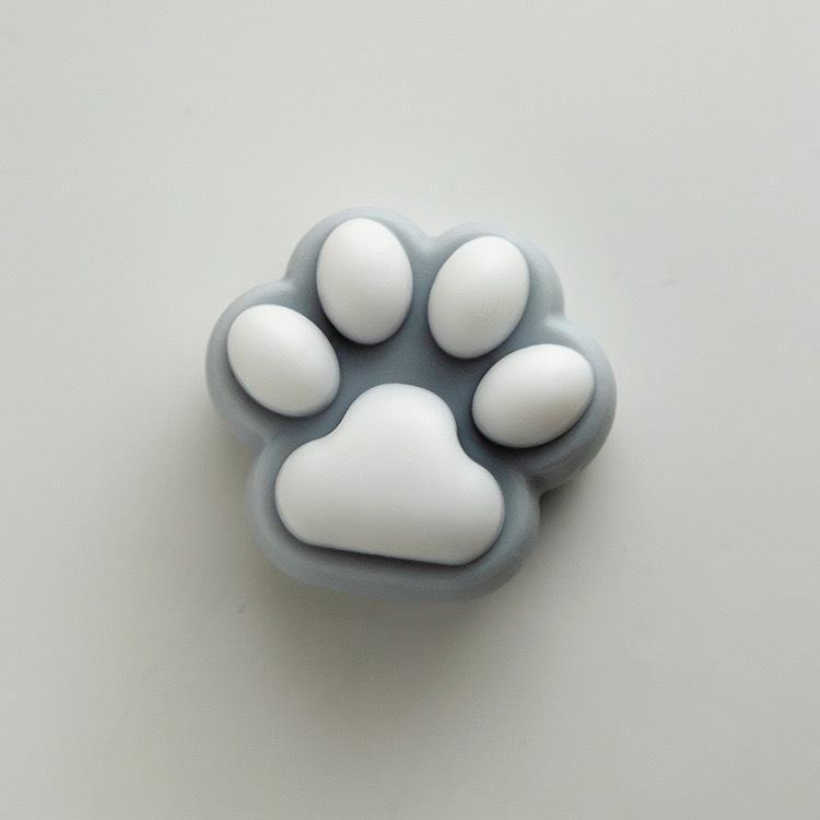 45g Handmade Cartoon Cat Claw Face Soap - Cute & Novel Cleansing Doodle Soap