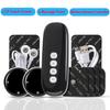 Mini Portable Wireless TENS EMS Unit With Remote and LCD Touch Screen, Smart 10 Mode 39 Level Muscle Stimulator For Fitness