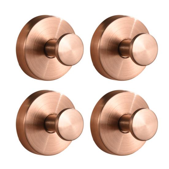 Suction Cup Hooks No Drill Wall Hooks Removable Heavy-duty Stainless Steel Hooks for Bathroom Shower Towels Door Wreaths Glass Window