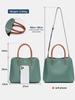Dámská kožená nákupní taška Zency, velká taška přes rameno, crossbody, 2024, velikost pro ženy
