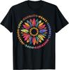 Equality Flower Love Peace Kindness Resist Girls Kids Women T-Shirt