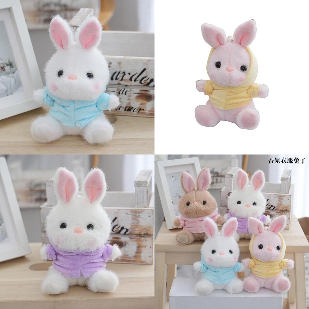 Adorable Plush Rabbit Keychain Cute Plush Toy Doll With Soft Pp Cotton Filling