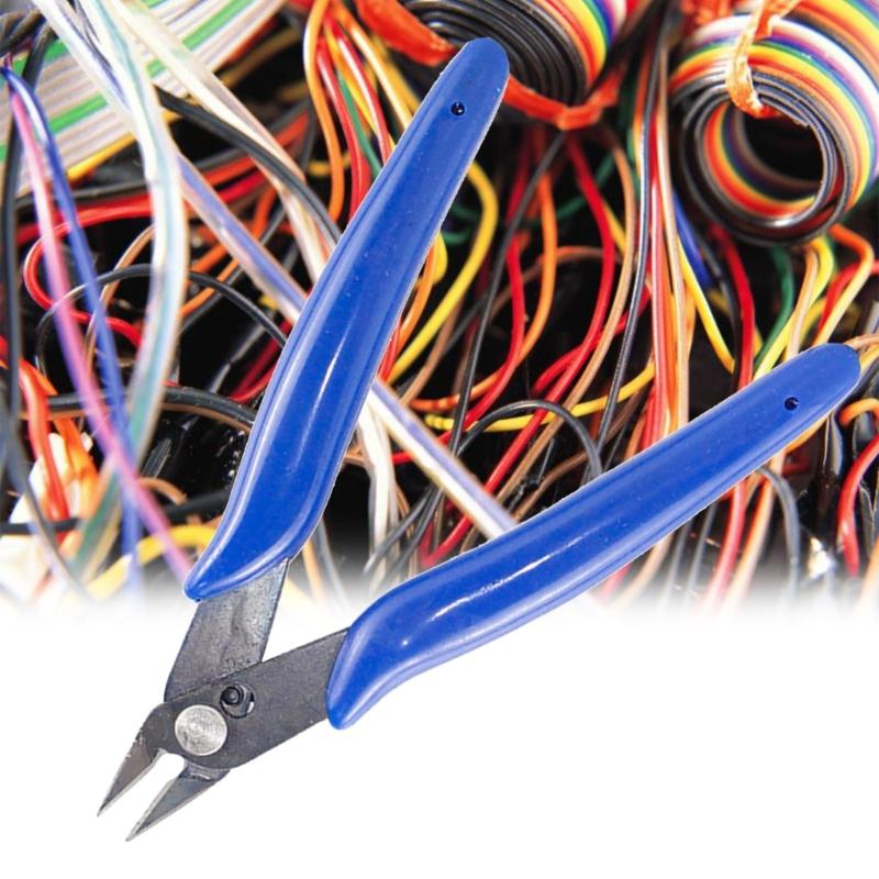 Small Side Cutters Flush Cutters Precisions Diagonal Cutters Simple to Operate for Plastic Soft Electrical Wire Crafting