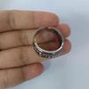 New Simple  Devil's Tooth Open End Ring Retro Punk Hip Hop Couple Gift Creative Trend Party Jewelry Ring Gift Accessory