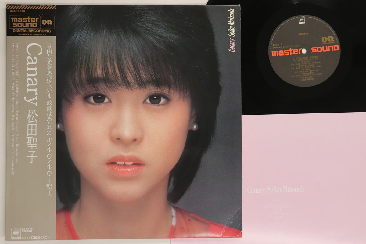 

LP Record SEIKO MATSUDA - Canary (- Master Sound) 32AH1618 CBS SONY 1983 Japan Obi Japanese Pop/Rock Used