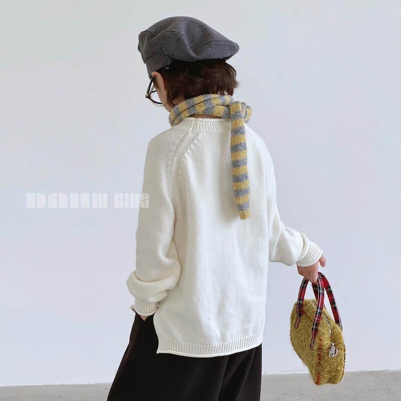 

Children s Merino Wool Blend Knit Sweater 150