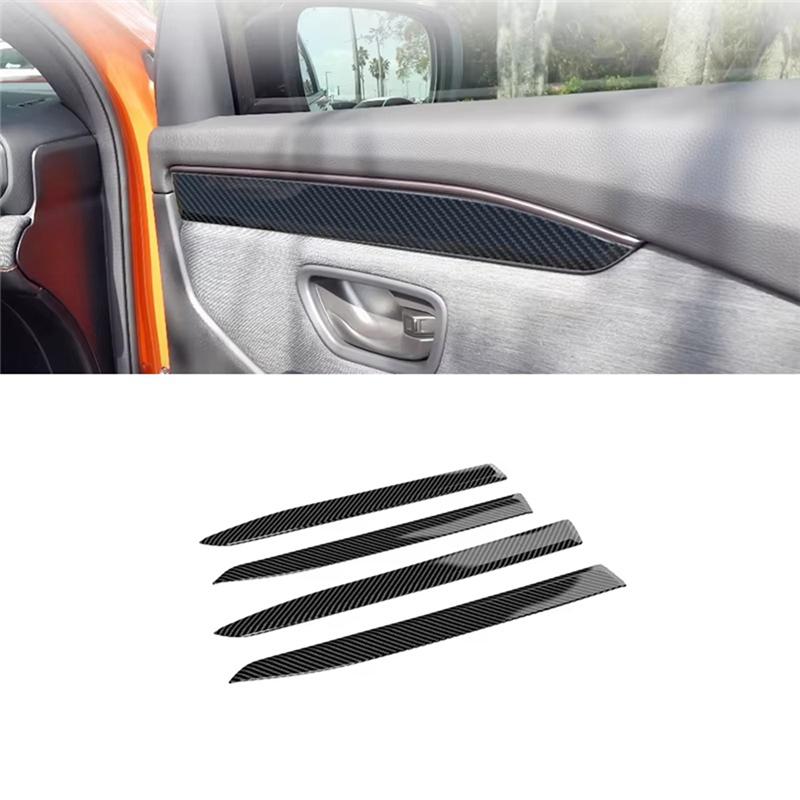 For Honda Passport 2026 Interior Accessories ABS Carbon Fiber Car Inner Door Panel Trim Cover