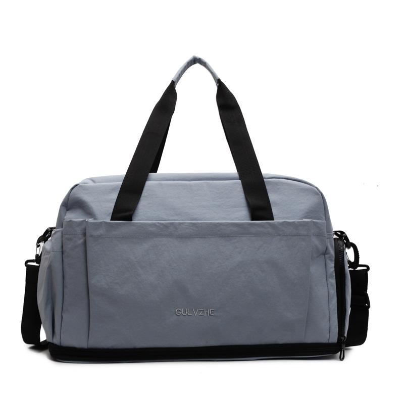 New large-capacity travel bag fashion sports fitness bag travel storage bag simple yoga bag