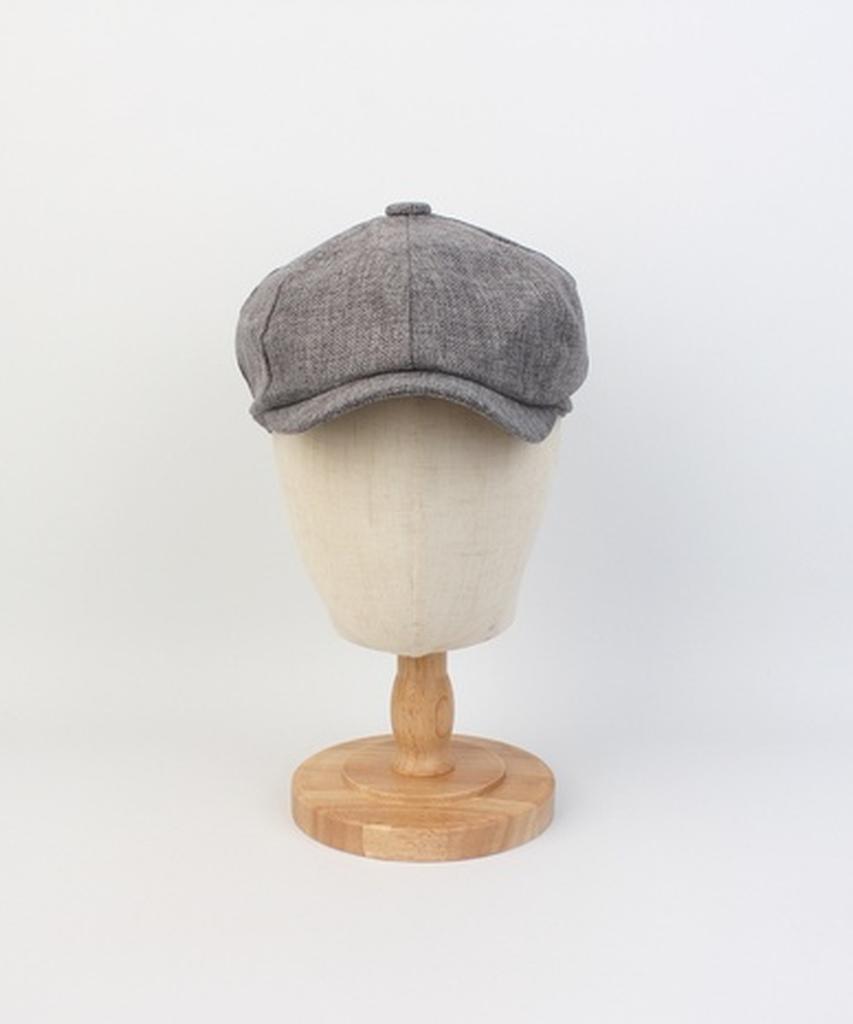 Yunibeosyeolkemiseuteuli Linen Logo Gray Banding Hunting Cap