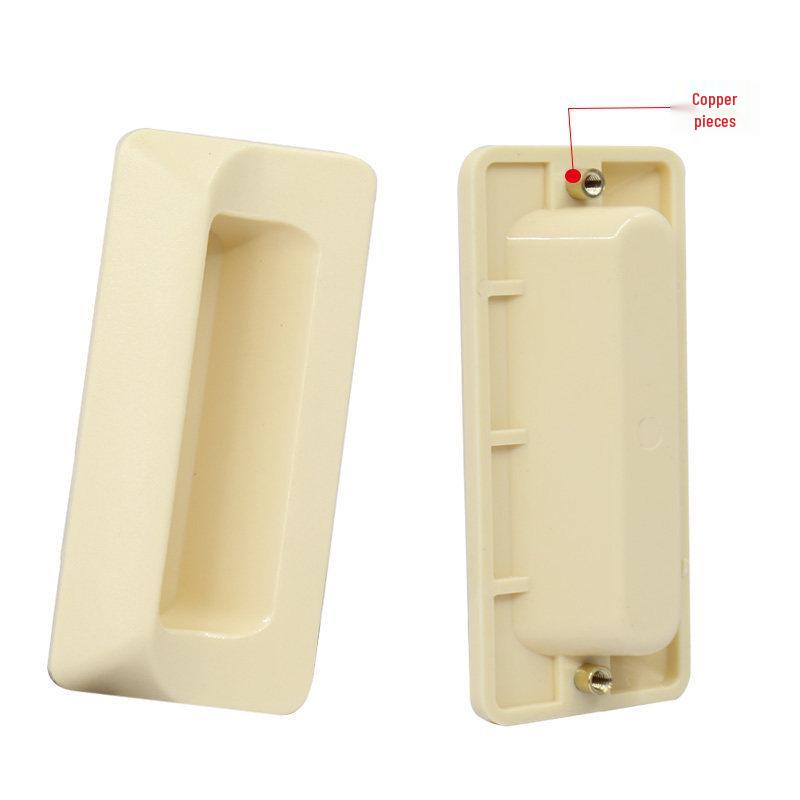 Zinc & Aluminum Alloy Recessed Pull Handle for Drawer Cabinet Doors