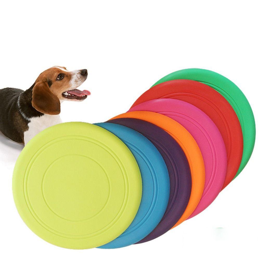 Water Resistant Interactive Resistant Chew Dog Food Pan Flying Plate Dog Flying Disc Pet Toy