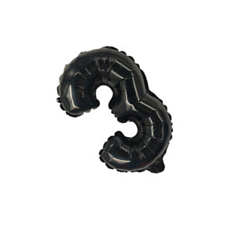 Party Balloon Aluminum Foil Number Balloon Wedding Birthday Party 16-inch Decoration