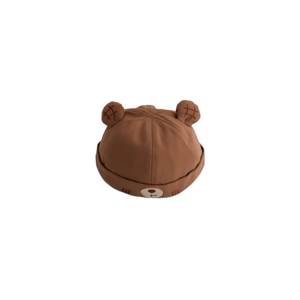 Adjustable Baby Docker Cap Bear Ear Sun Hat New Kids Beanie Cap Spring Summer