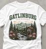 Gatlinburg Shirt, Gatlinburg Men's T-Shirt, Gatlinburg Tennessee Tee, Smoky Mountains Shirt, Gatlinburg Souvenir, Hiking Vacation Gift