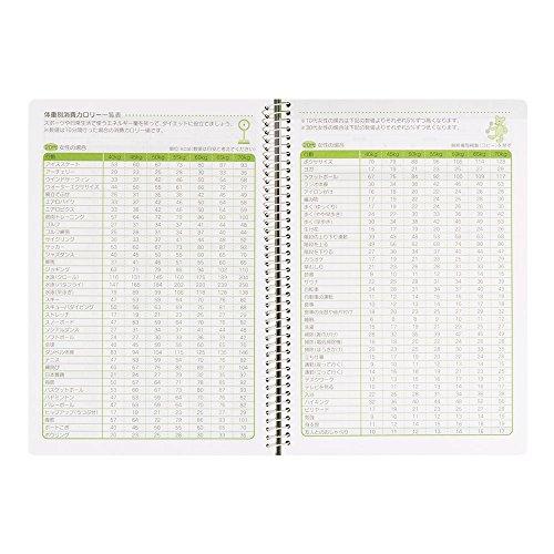 Midori HF Diary for Lifestyle Improvement and Diet, A5, 26053006