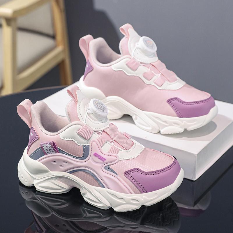 Zimowe Sneakersy Dziecięce Bawełniane Buty Sneakersy PU Wodoodporne Krótki Polar Ciepłe Ultralekkie Chłopięce Śniegowce