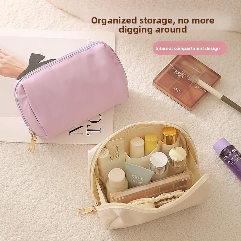 Travel Storage Pu Makeup Bag With Waterproof Material For Women And Kids