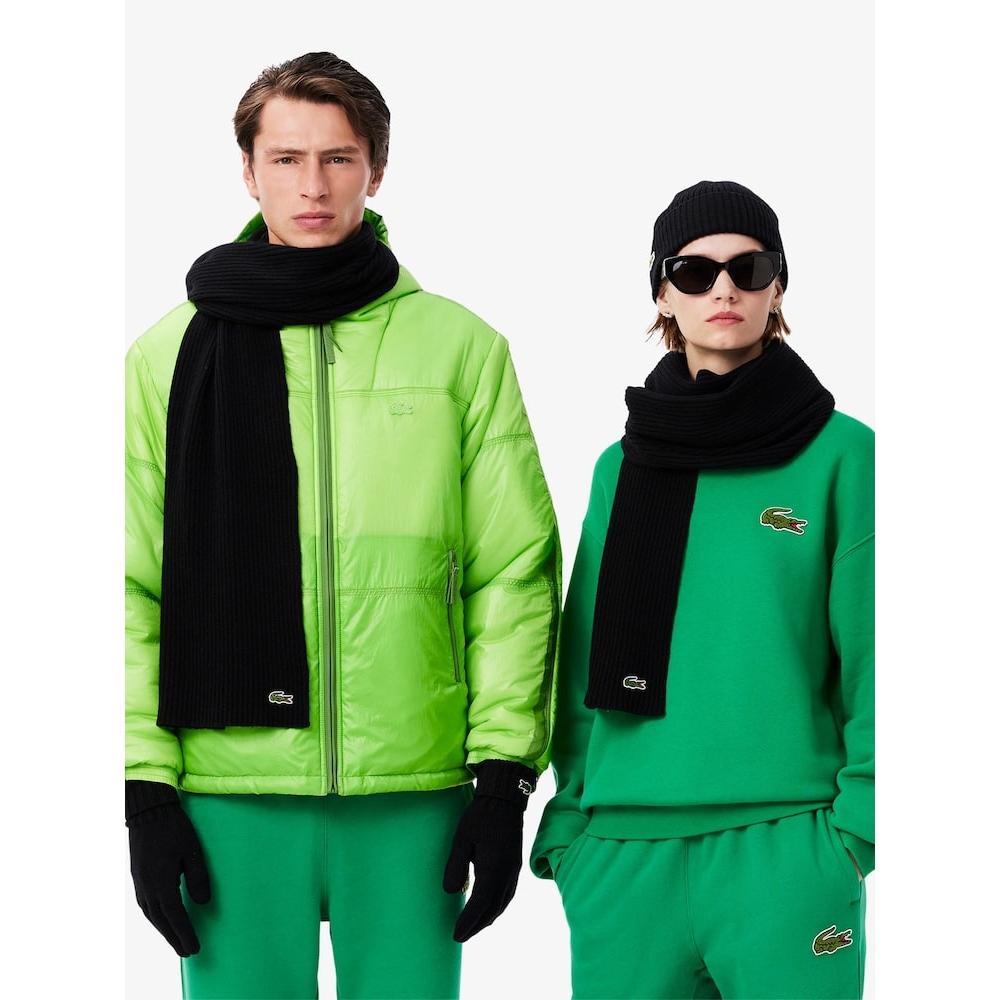 Lacoste Public Wool Lip Tissue Muffler Re0058 54n 031 q2nRe0058 54n031