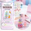 3D-Sticker Einfache DIY-Montage Kristall-Miniatur-Szenen Aufgestapelte Puffy-PVC-Dekorationssticker für Kinder Erwachsene