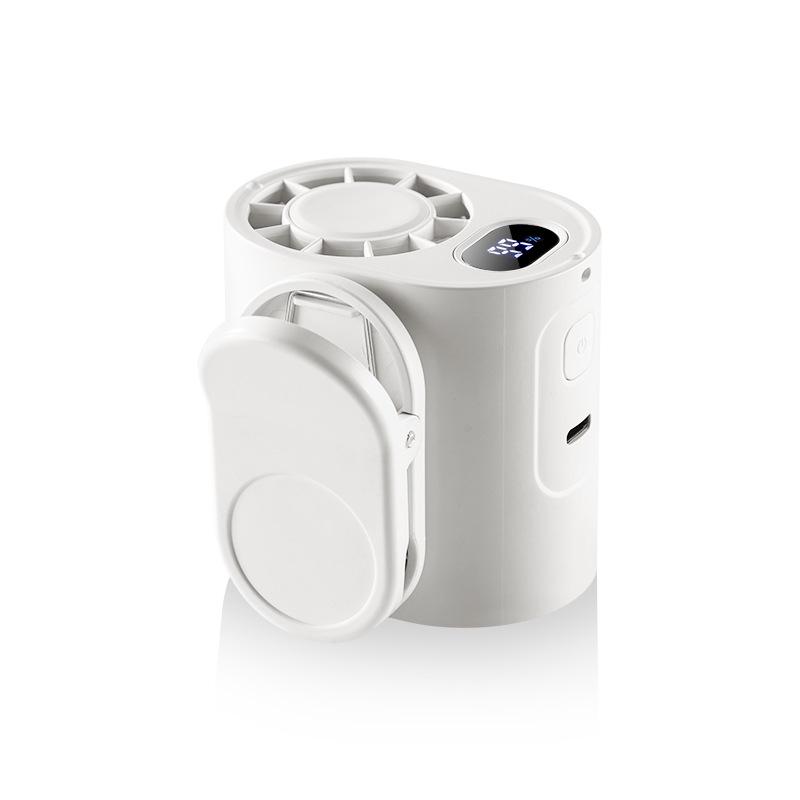 2026 Silent USB Clip-on Umbrella Fan - Handheld Outdoor Fan F13-1800mAh Clip-on Umbrella Fan белый