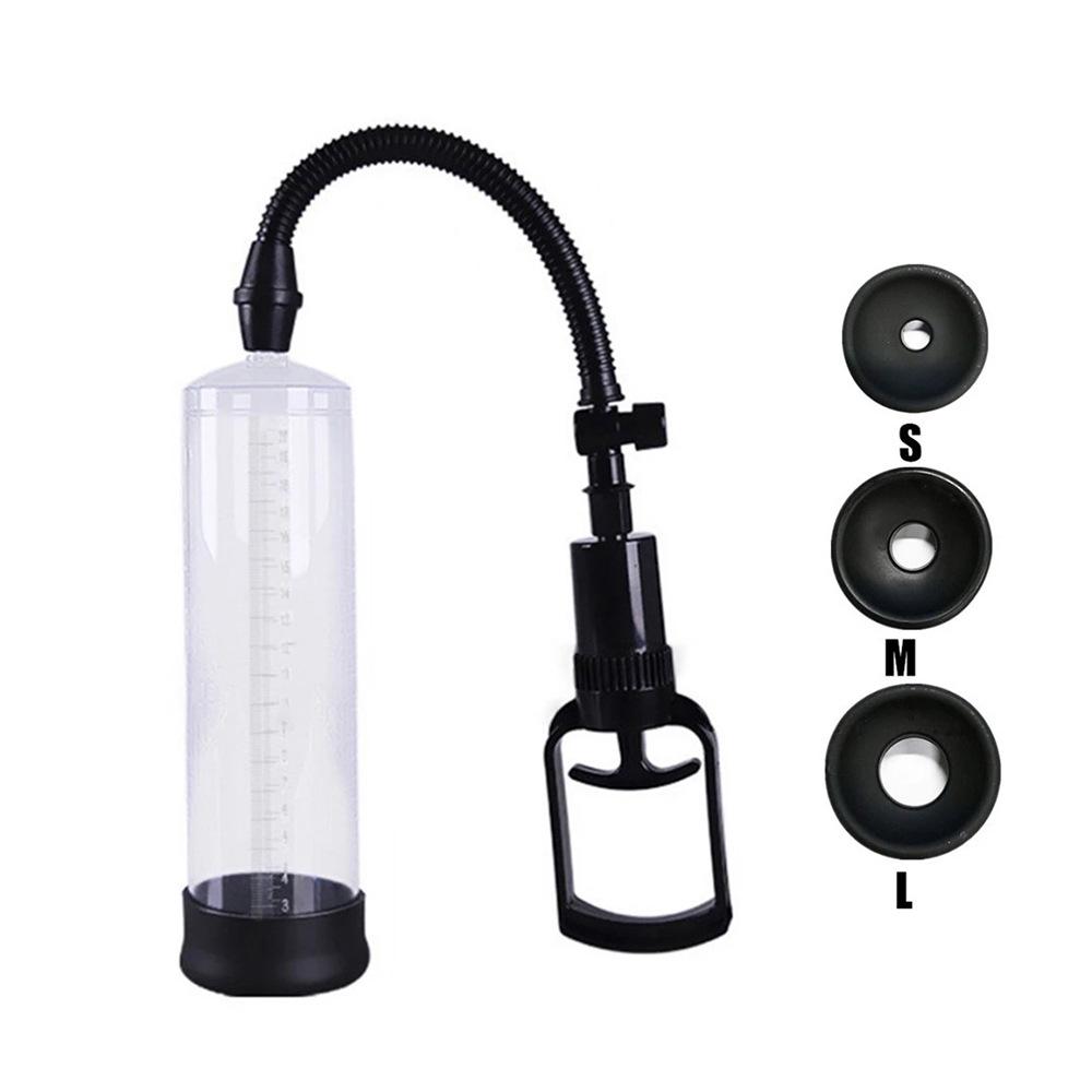 Negative Pressure Vacuum Pump Male Erection Enhancer and Trainer.