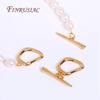 20x15.5x26MM 18K Gold Plated OT Clasps,Dainty Brass End Beads Toggle Clasps,DIY Jewelry Supplies Bracelet Necklace OT Clasp