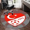 Personalized Bizim Çocuklar Türkiye Round Chair Office Rug - Perfect for Mat, Office Chair & More - Ideal Gift for Birthdays and Holidays