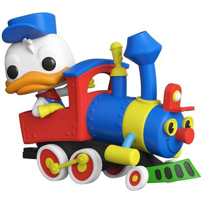 Disneyland 65th Donald In Train Engine Pop! Vinyl