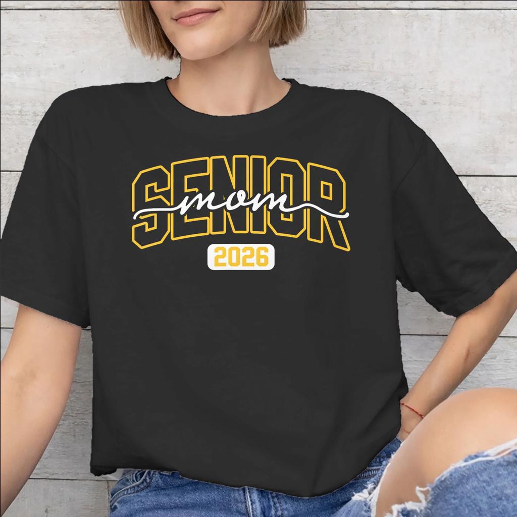 Class of 2026 Senior Graduation Graphic Printed T Shirt for Unisex Unisex Pure Cotton Tee Shirt Clothing