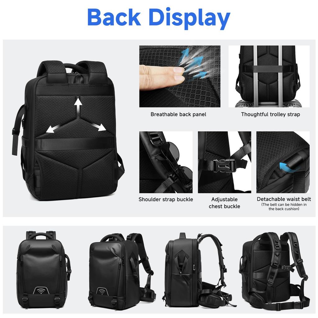 Camera Bag Large Capacity Side Compatible with DSLR and Adjustable Photography Bag [Sea choice] Backpack, Expandable, 20L+2L, Access, Cameras,