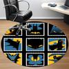 1pc Batman Office Round Area Rug, Under Office Chairs Bedroom Living Room Home Decor, Room Deco, Available in Various Sizes169