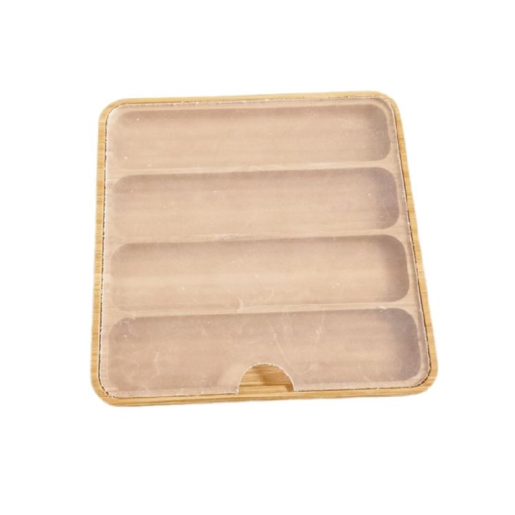 Watch Showcase and Storage Box Handcrafted Watch Collector's Box Wood Storage Organizers with Clear Top