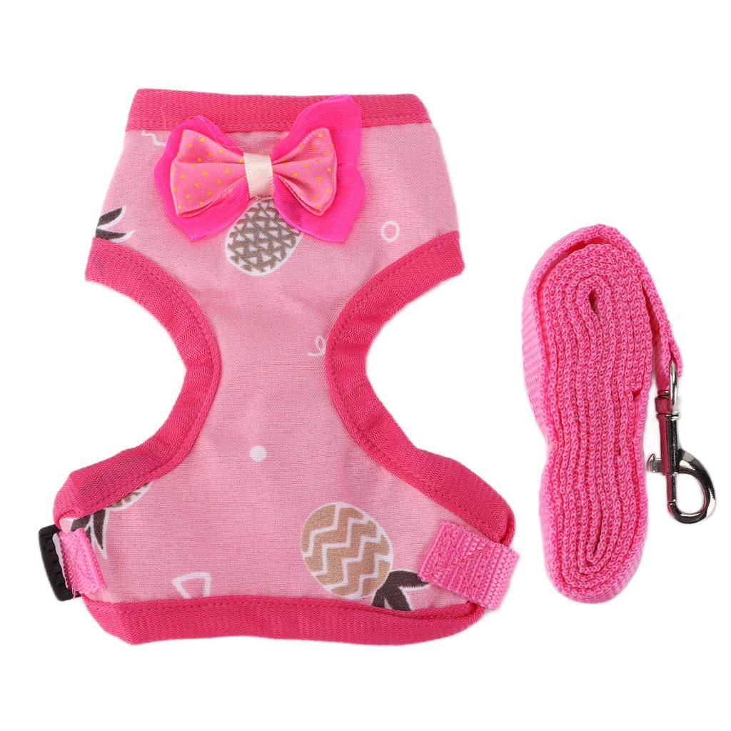 Pet Chicken Traction Rope Training Walking Pet Chicken Adjustable Strap Traction RopeM Pink