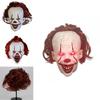 Scary Stephen King's It Mask For Halloween Men Joker Costume Cosplay