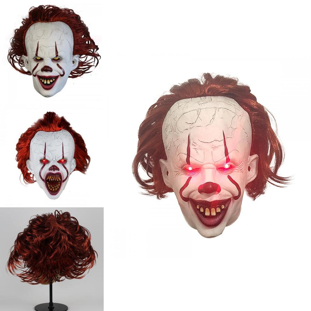 Scary Stephen King's It Mask For Halloween Men Joker Costume Cosplay
