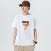 Men's "TIRED" Graphic Crew Neck T-Shirt - Casual Short Sleeve Tee