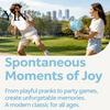 Durable Prank Toy for Teens Handheld Air Cannon Toy, Single Shot Vortex No Family Gathering Entertainment Battery Shooter Blower Outdoor Games,