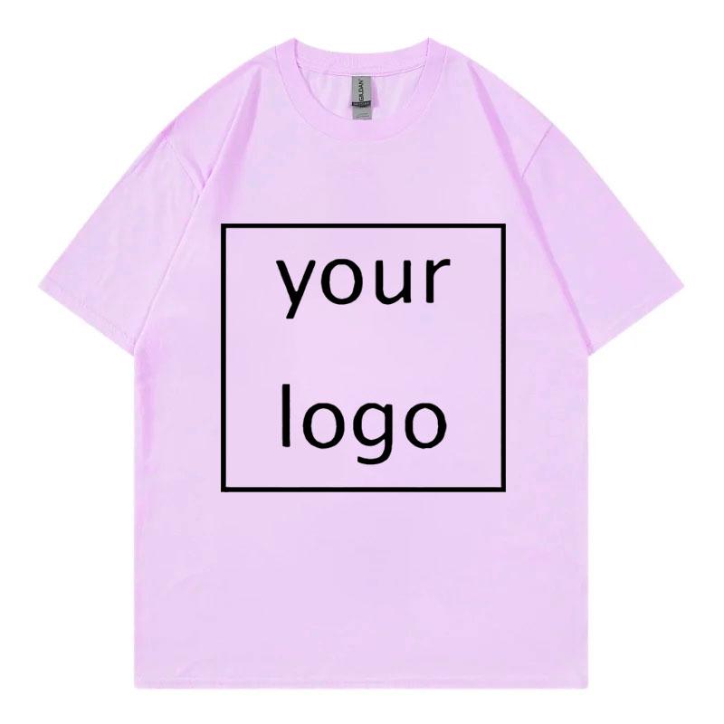 Ihr personalisiertes Customization Grafikdruck T-Shirt Herren Damen Hohe Qualität Baumwolle T-Shirt Mode Lässig Kurzarm T-Shirts