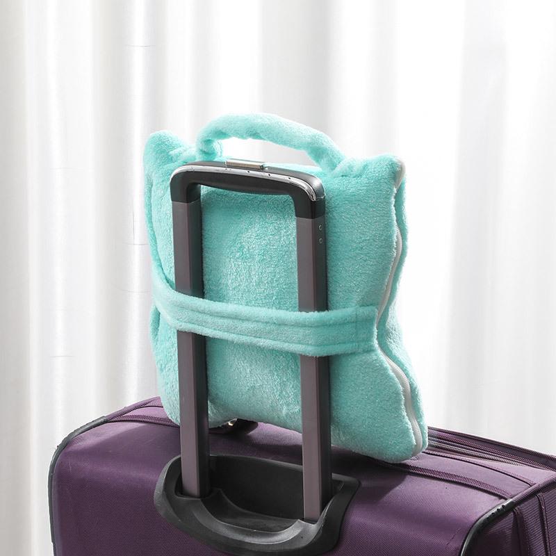 Unicorn Cartoon Pillow Blanket – Folding Cushion for Office or Student Naps, Spring & Autumn Use.