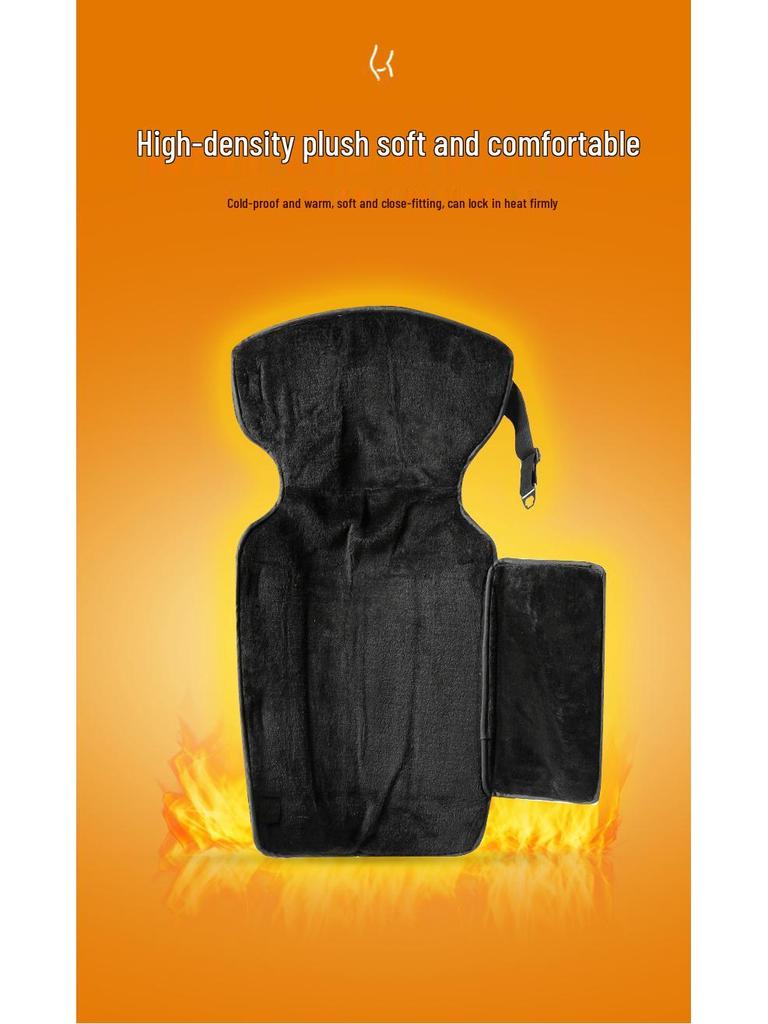 Windproof & Coldproof Electric Motorcycle Knee Pads - Warm, Rainproof, Adjustable, Unisex PU Leg Warmers for Winter Riding
