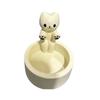 New Creative Cute Kitten Candle Candlestick Cartoon Cat Aromatherapy Candle Holder Birthday Gift Ornament Halloween Decoration