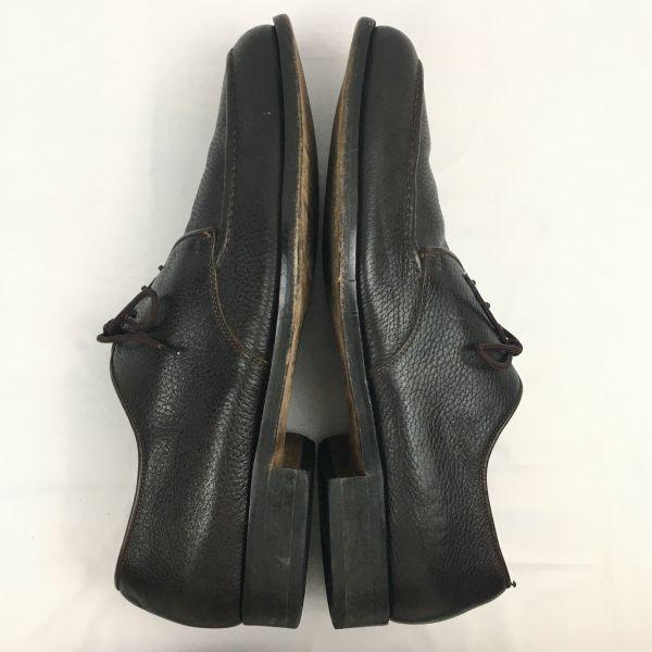 Vintage E.T. Wright Made in Italy U-Tip Business Shoes Dark Brown Size 12B / 28.5-29.5cm Men's(USED)