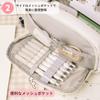 Rotoha Large Capacity Korean Pencil Simple Multifunctional Pencil Case for Stationery Suitable for Middle and High School Students Case, Design,