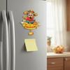 Cartoon 3D Refrigerator Magnets Traditional Lucky Magnetic Sticker  Refrigerator Decoration
