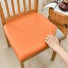 PU Waterproof Chair Cushion Cover  For Kitchen Dining Room Leather Seat Cover Dining Room Chair Seat Cushion Cover