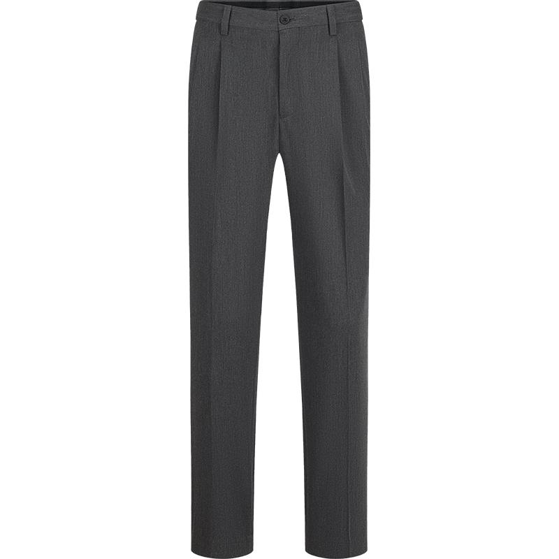 Septwolves Men's Rhino Pleat Wrinkle-Resistant Business Trousers